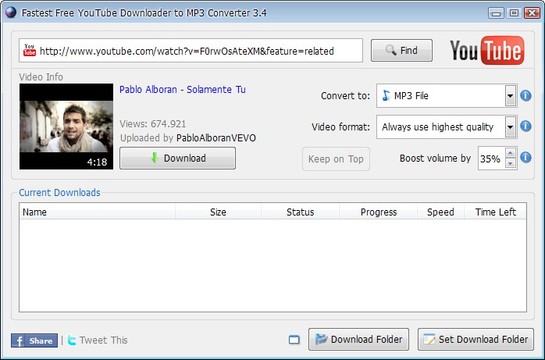 Free YouTube To MP3 Converter Download